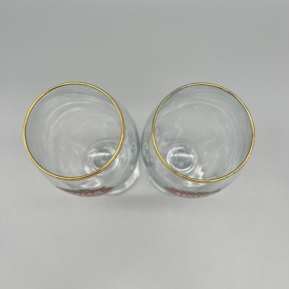 Stella Artois Chalice Beer Glasses Gold Rim 33cl  Set of 2 Barware Man Cave 1 - Picture 10 of 11